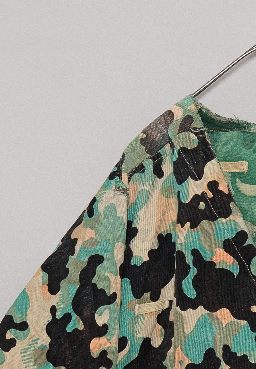 チェコスロバキア軍　dubaky camo 50's Czechoslovakian Army Dubaky Camouflage Reversible Smock