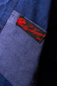 40s French Vintage Le Pigeon Voyageur Cotton Twill Double Breasted Jacket