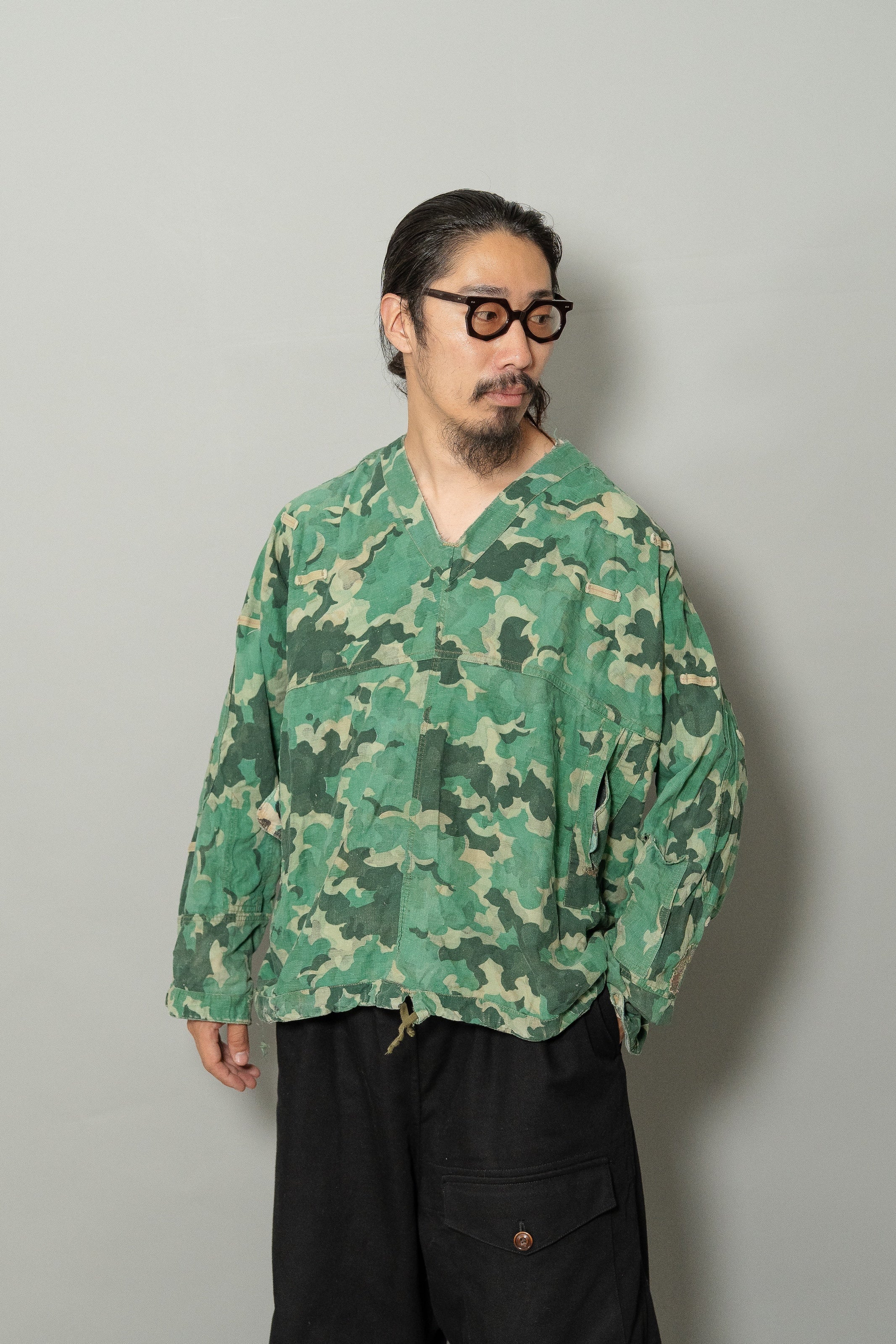 1950's Czechoslovakian Army Dubaky Camouflage Reversible Sniper