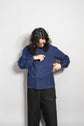 40s French Vintage Le Pigeon Voyageur Cotton Twill Double Breasted Jacket
