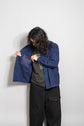 40s French Vintage Le Pigeon Voyageur Cotton Twill Double Breasted Jacket
