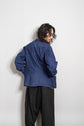 40s French Vintage Le Pigeon Voyageur Cotton Twill Double Breasted Jacket