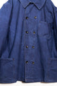 40s French Vintage Le Pigeon Voyageur Cotton Twill Double Breasted Jacket