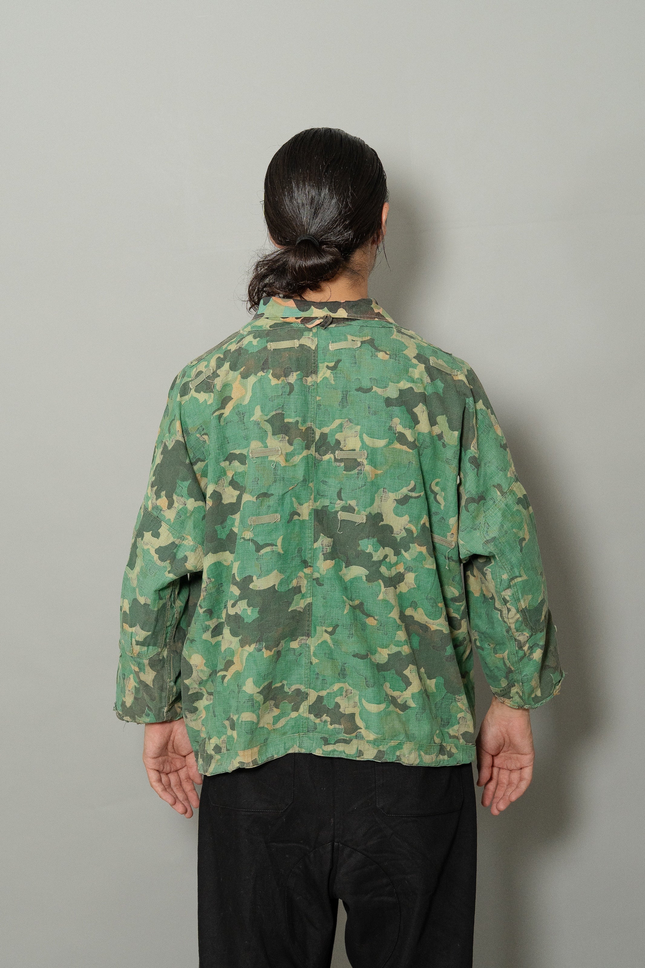 1950's Czechoslovakian Army Dubaky Camouflage white trim