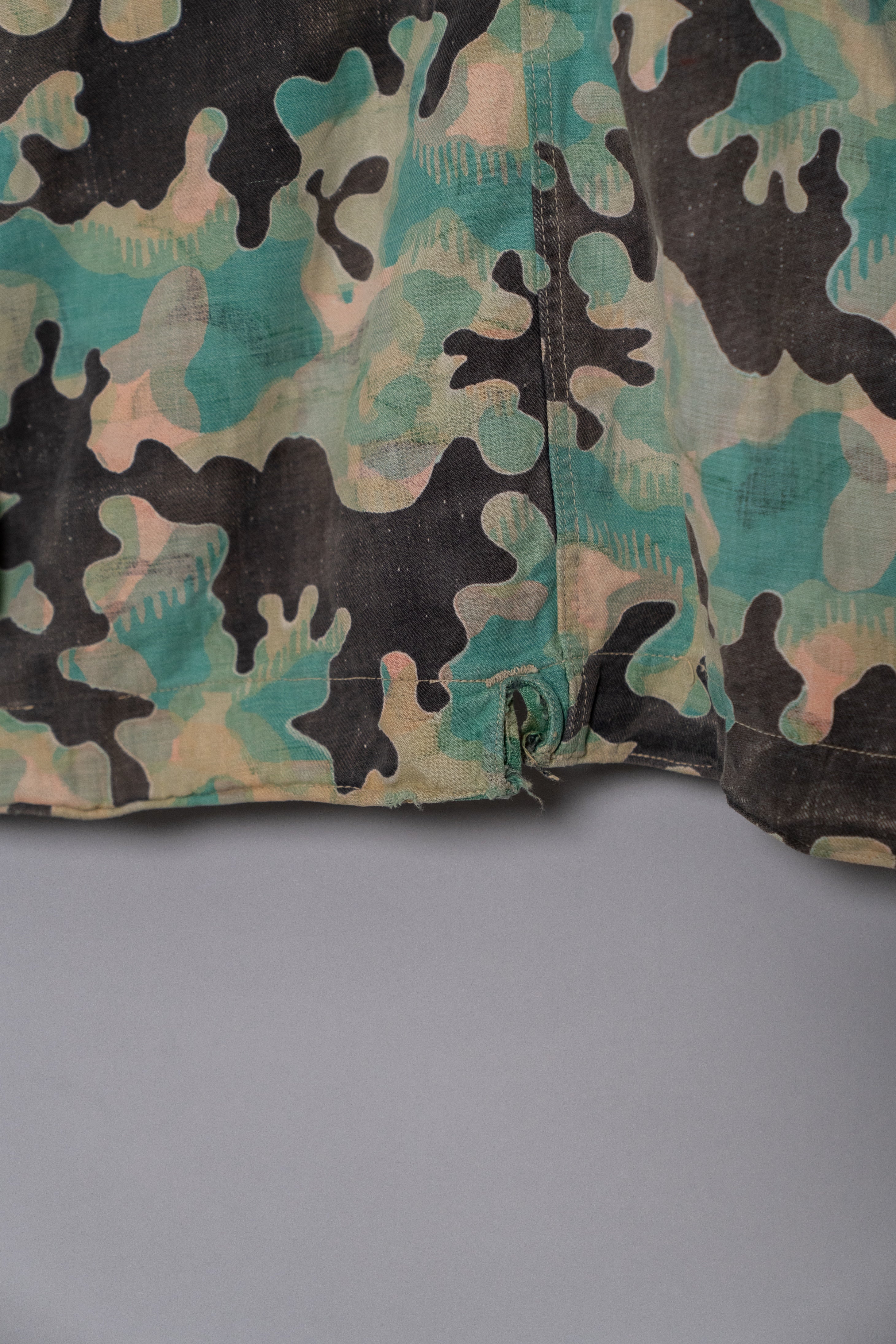 1950's Czechoslovakian Army Dubaky Camouflage white trim