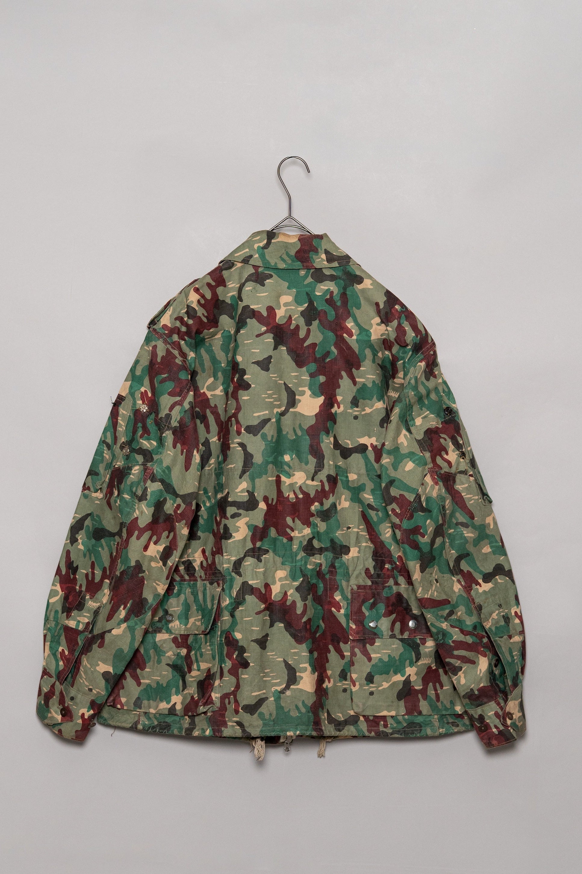 1960's Spanish Army M-60 Boscosos camouflage paratrooper jacket