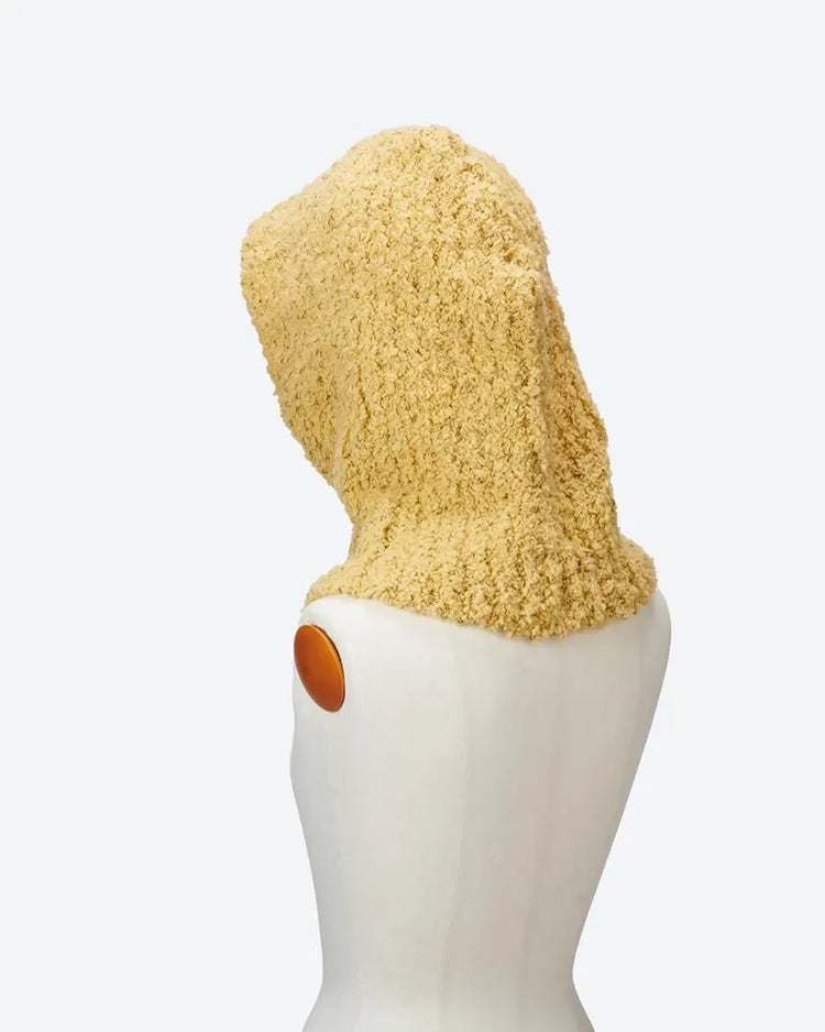 WOOL KNIT BALACLAVA　KIJIMA TAKAYUKI KIJIMA TAKAYUKI FUR KNIT BALACLAVA – Maison ma Manière