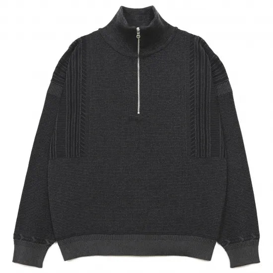 YASHIKI Fuyushigure Half Zip Knit