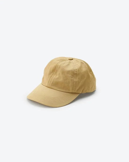 KIJIMA TAKAYUKI RAYON COTTON SATIN 6PANEL CAP