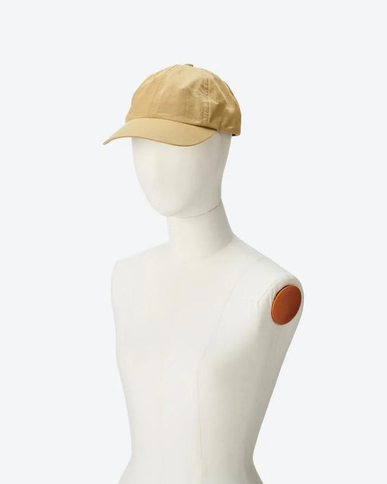 KIJIMA TAKAYUKI RAYON COTTON SATIN 6PANEL CAP