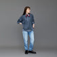 YASHIKI Ryokufu Henley Knit