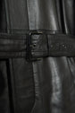 Burberry London Lamb Leather Coat with Belt