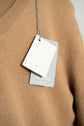 malo Pure Cashmere V Neck Knit "Dead Stock" Made in ITARY