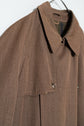 BALENCIAGA PARIS WOOL GABARDINE TRENCH COAT