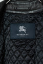 Burberry London Lamb Leather Coat with Belt