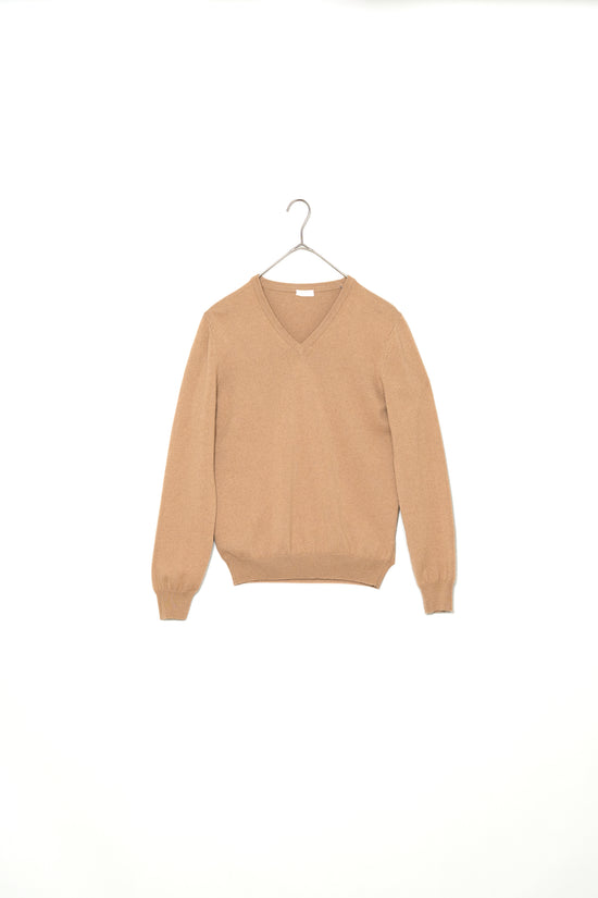 malo Pure Cashmere V Neck Knit "Dead Stock" Made in ITARY