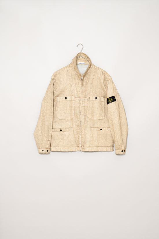 2003ss STONE ISLAND LINO RESINATO MULTIPOCKET JACKET