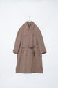 BALENCIAGA PARIS WOOL GABARDINE TRENCH COAT