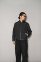 Hermes Nylon × Leather Trimmed Single Riders Jacket