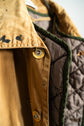 1989AW STONE ISLAND DOUBLE BREASTED DUAL LAYER RASO GOMMATO WITH LINER by MASSIMO OSTI