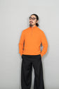 Made in ITARY HERMES Half-Zip Cashmere Knit