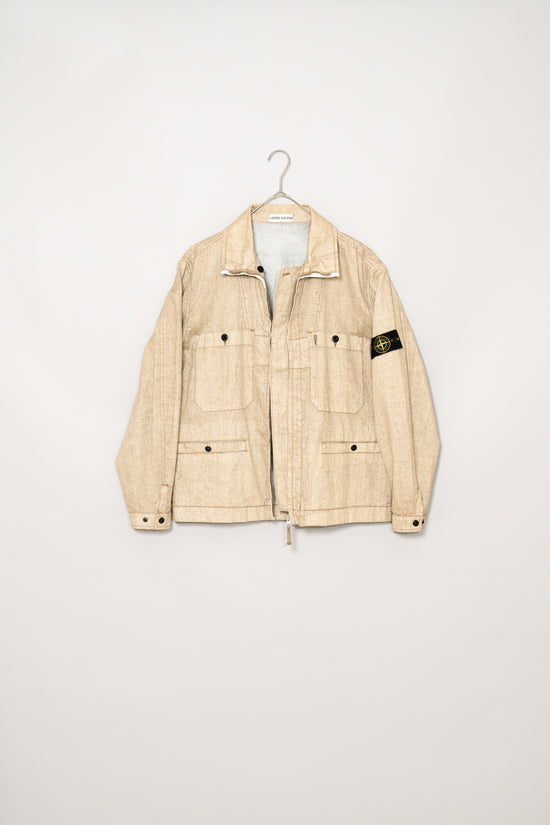 2003ss STONE ISLAND LINO RESINATO MULTIPOCKET JACKET