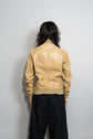 SERAPHIN Zip Up Ram Napa Leather Jacket