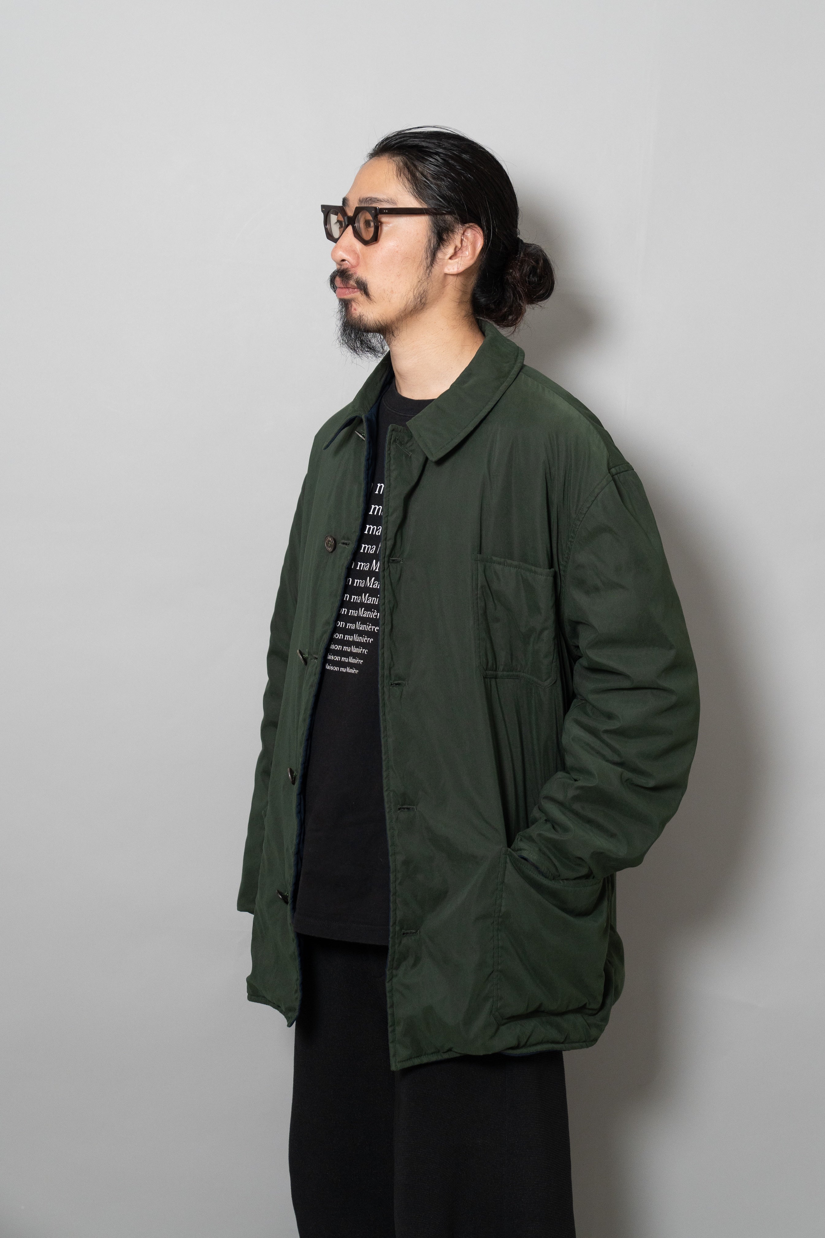 HERMES Reversible Quilt Paddock Half Coat – Maison ma Manière