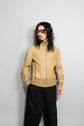 SERAPHIN Zip Up Ram Napa Leather Jacket