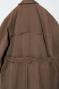 BALENCIAGA PARIS WOOL GABARDINE TRENCH COAT