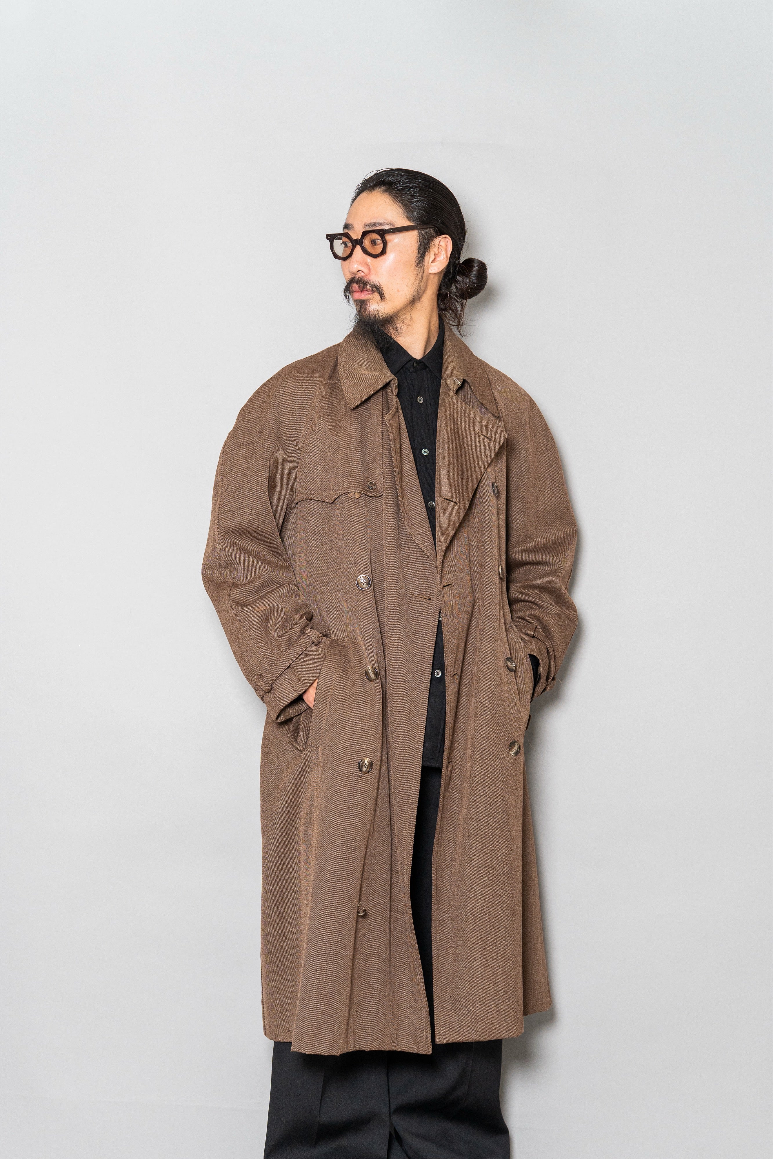 BALENCIAGA PARIS WOOL GABARDINE TRENCH COAT – Maison ma Manière