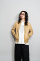 SERAPHIN Zip Up Ram Napa Leather Jacket