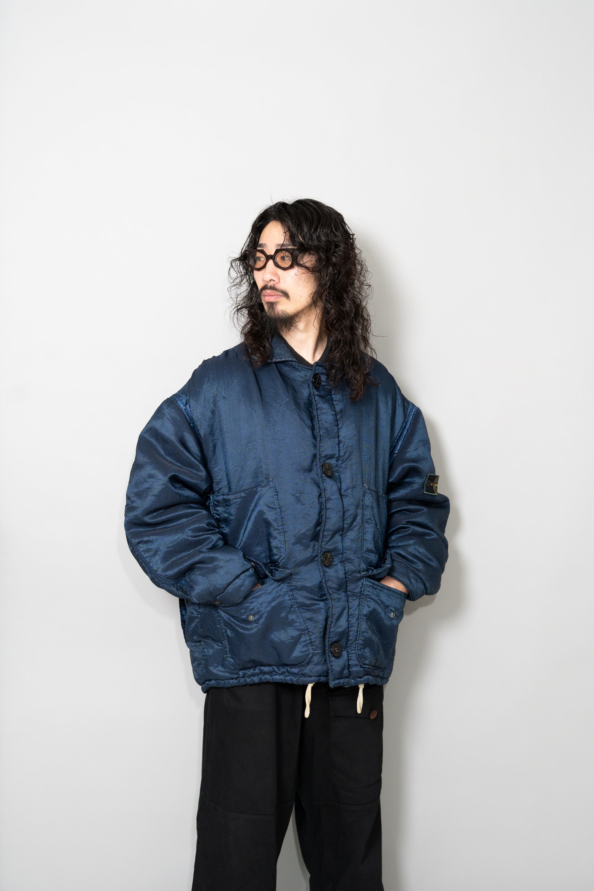1980's AW STONE ISLAND PADDING JACKET by MASSIMO OSTI – Maison ma