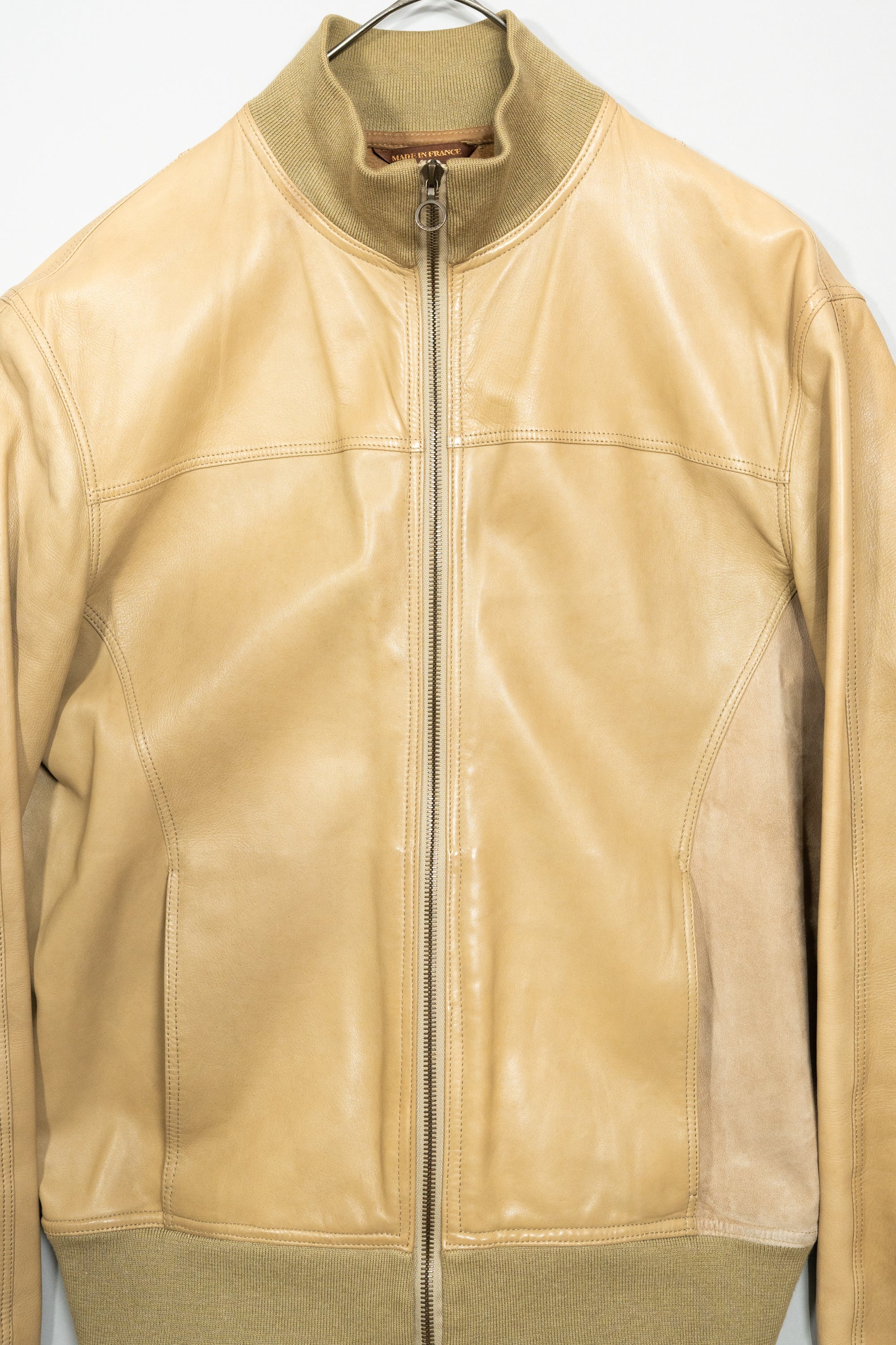 SERAPHIN Zip Up Ram Napa Leather Jacket – Maison ma Manière