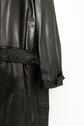 Burberry London Lamb Leather Coat with Belt
