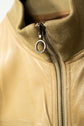SERAPHIN Zip Up Ram Napa Leather Jacket