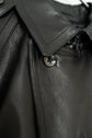 Burberry London Lamb Leather Coat with Belt