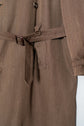 BALENCIAGA PARIS WOOL GABARDINE TRENCH COAT