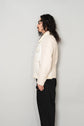 C.P.Company 2006AW Shearling Collar White Leather Jacket