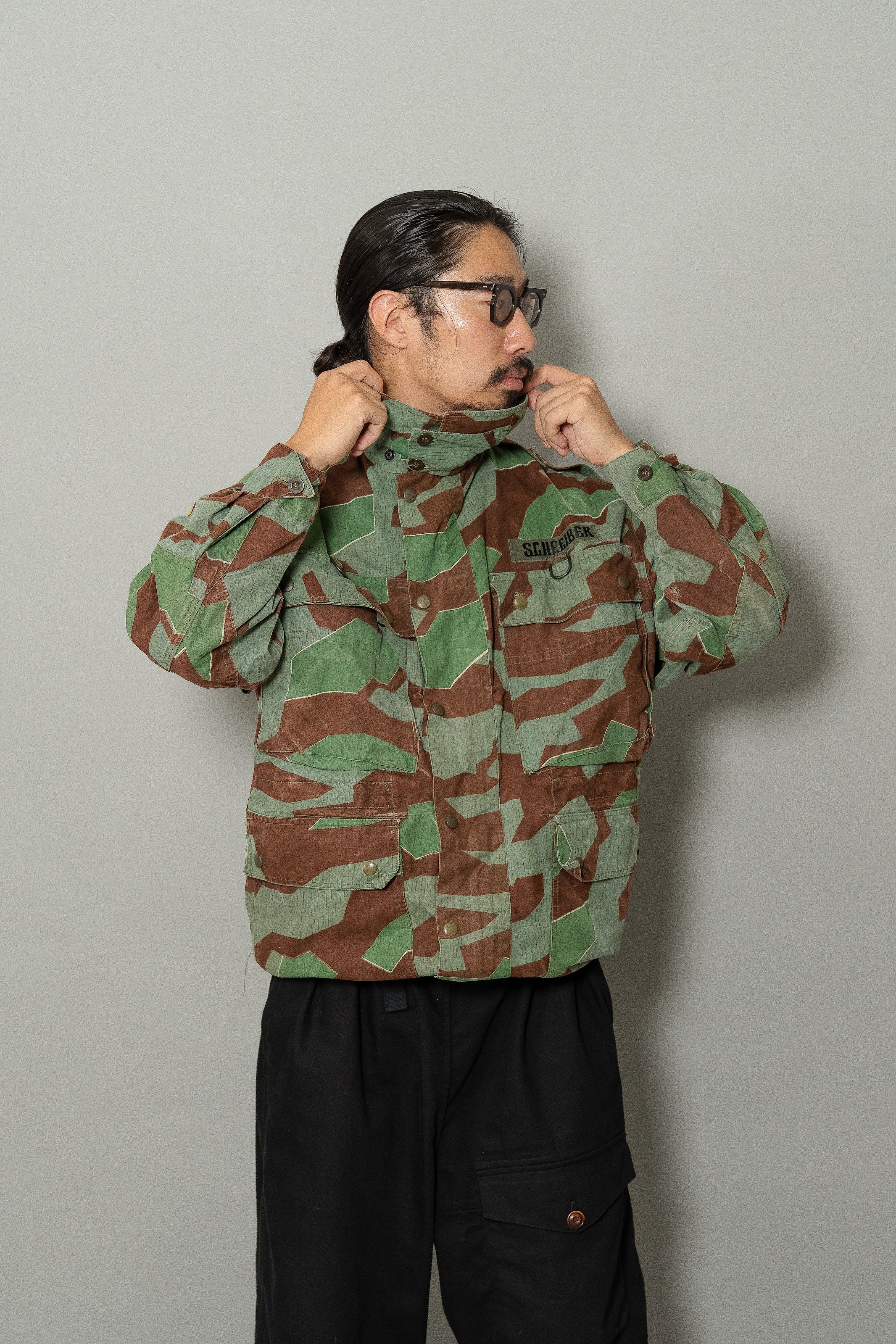 1950's German Army Splinter camouflage paratrooper jacket – Maison