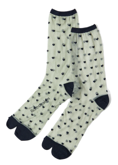 MINI HEART LACER SOCKS WOMENS