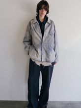 ANCELLM AGING CHAMBRAY LONG SHIRT – Maison ma Manière ANCELLM AGING CHAMBRAY LONG SHIRT – Maison ma Manière