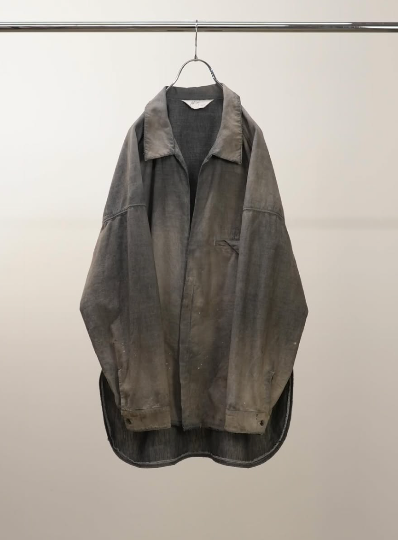 ANCELLM AGING CHAMBRAY LONG SHIRT – Maison ma Manière