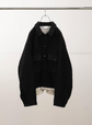 ANCELLM SHRINK WOOL LAYERING JACKET