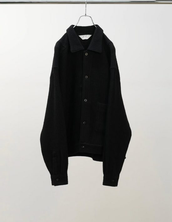 ANCELLM WOOL CORDUROY WORK SHIRT JACKET