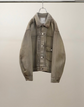 ANCELLM LAYERING COLOR DENIM JACKET