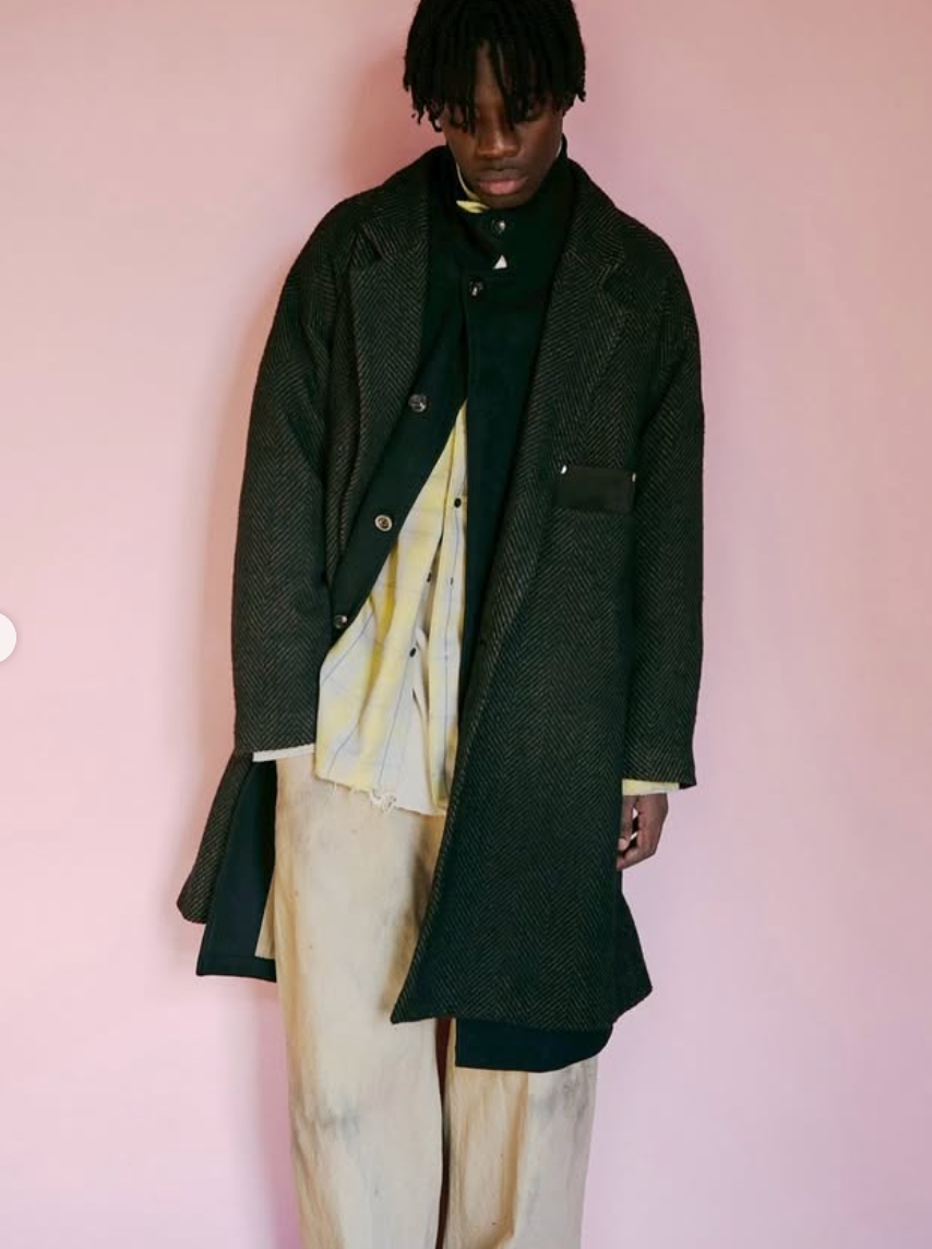 ジャケット・アウター 25aw ANCELLM SEMI-DOUBLE CHESTER COAT 2025AW】 ANCELLM (アンセルム) 