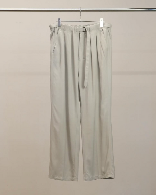 ANCELLM VISCOSE BELT-LESS TROUSERS