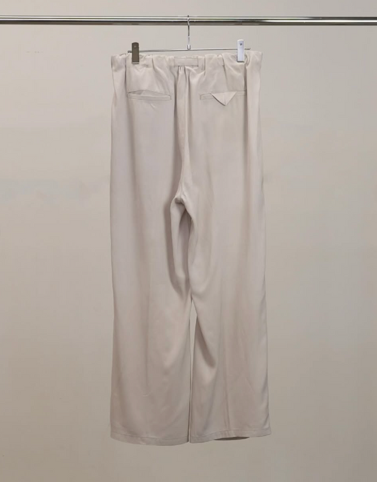 ANCELLM VISCOSE BELT-LESS TROUSERS