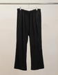 ANCELLM VISCOSE BELT-LESS TROUSERS
